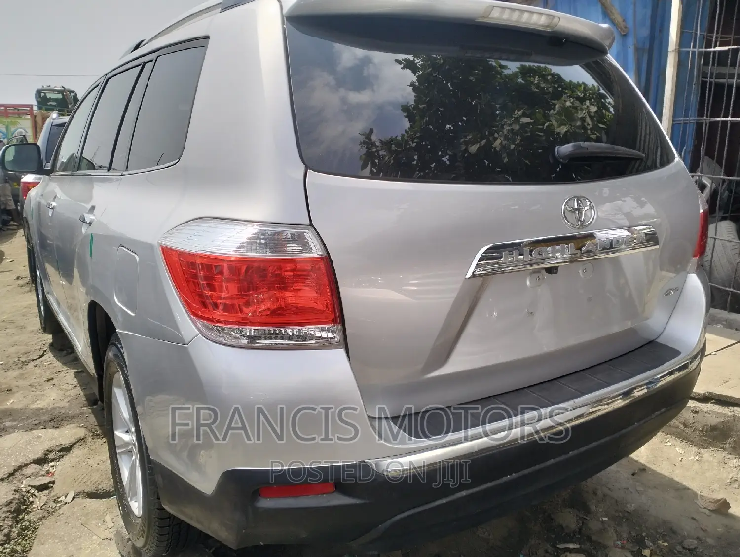 Toyota Highlander 2012 Silver