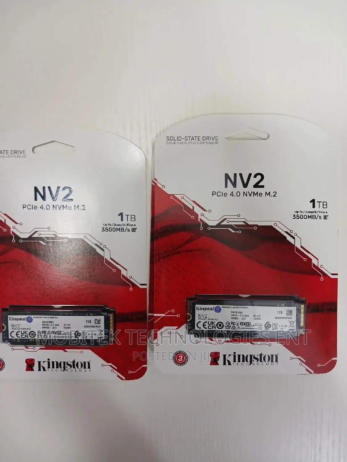 1tb Kingston Nv2 Pcie 4.0 Gen4 X4 M.2 Nvme Solid Drive