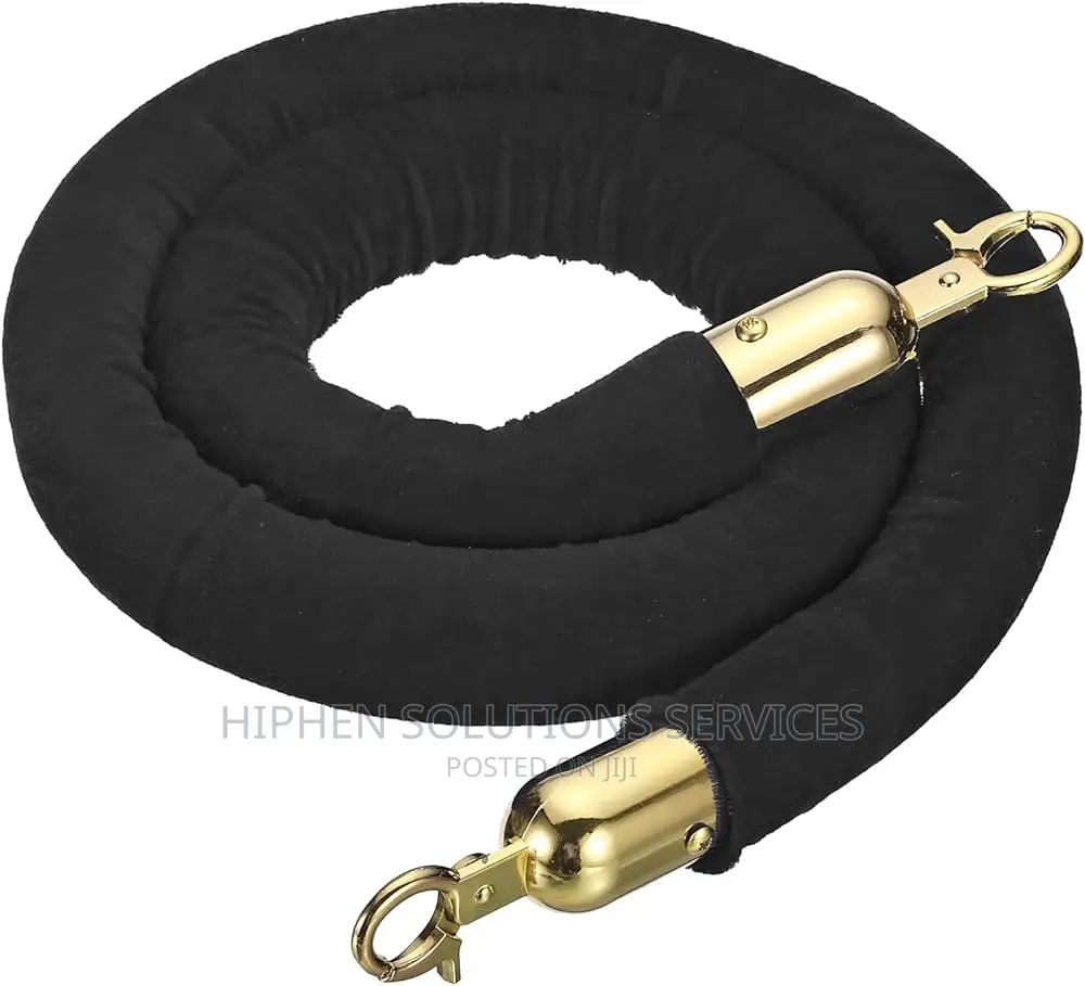 Comfortable Post Rope For Queue Divider Crowd Control