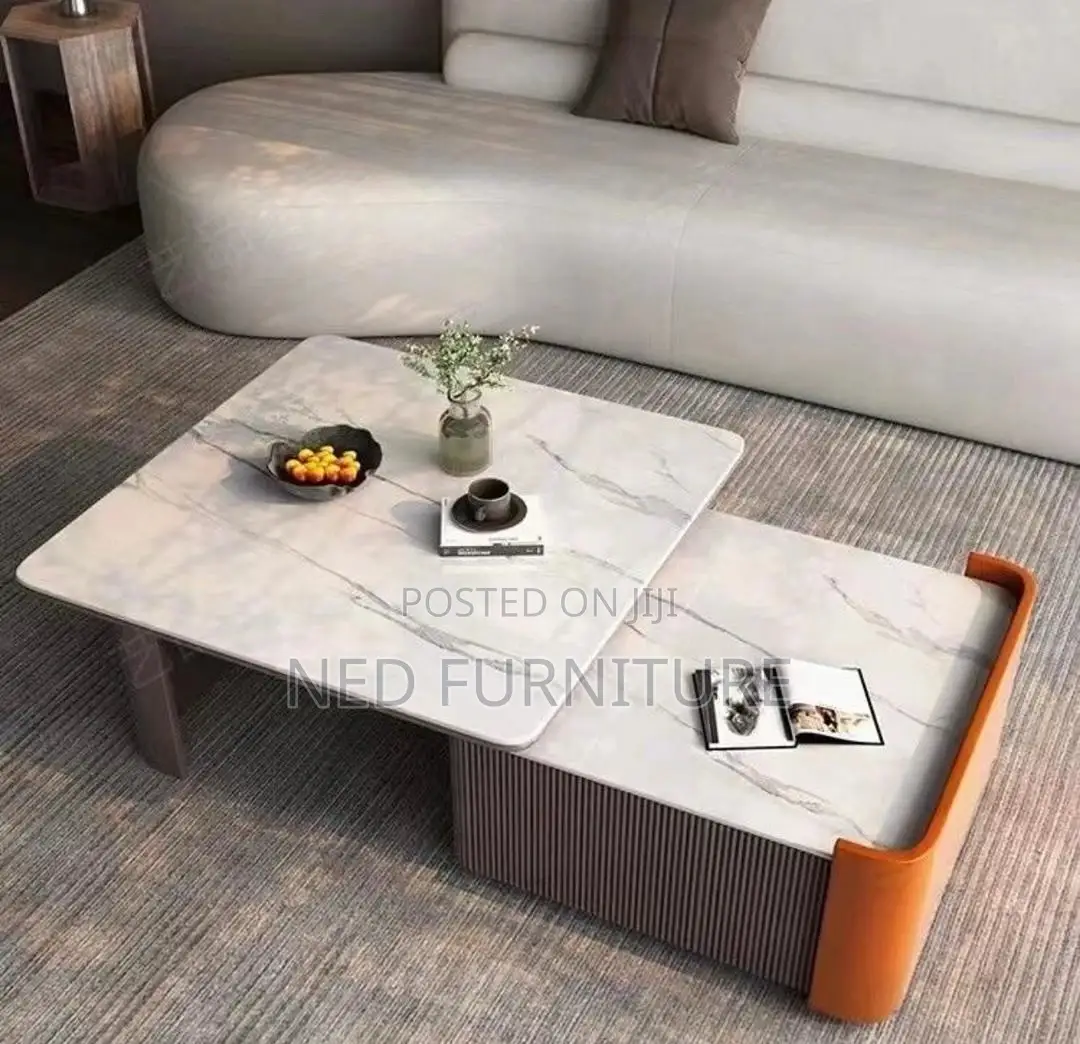 Quality Slide Marble 2 in 1 Centre Table