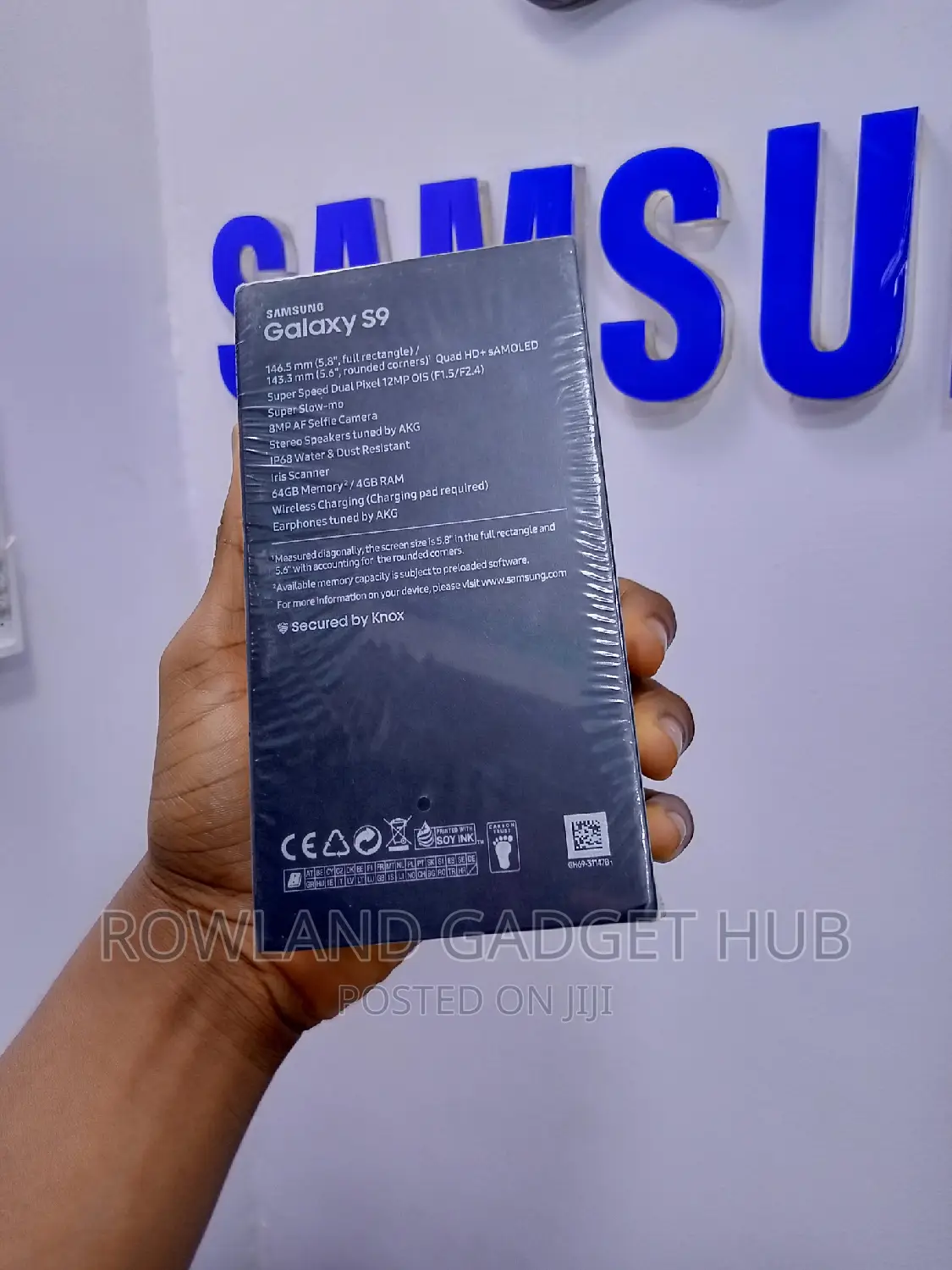New Samsung Galaxy S9 64 GB Black