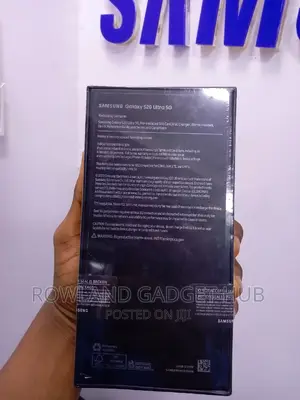 New Samsung Galaxy S20 Ultra 5G 256 GB White