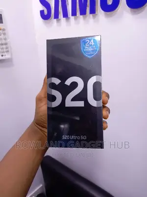 New Samsung Galaxy S20 Ultra 5G 256 GB White