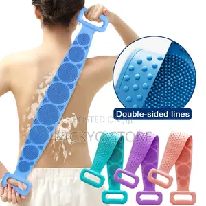 Silicone Body Brush, Soft Body Back Scrubber for Shower Bath