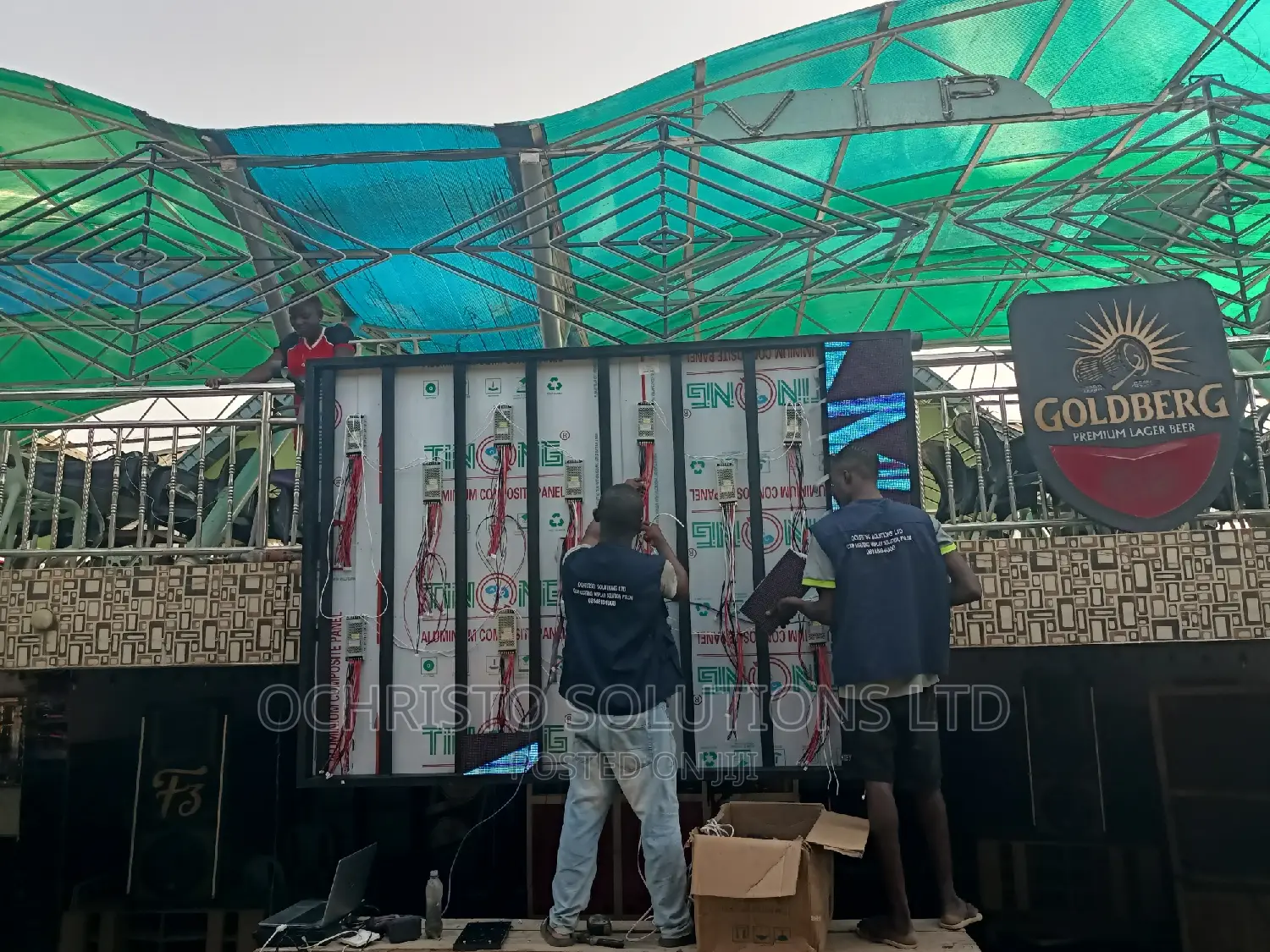 Led Video Screen for Lounge and Hotel