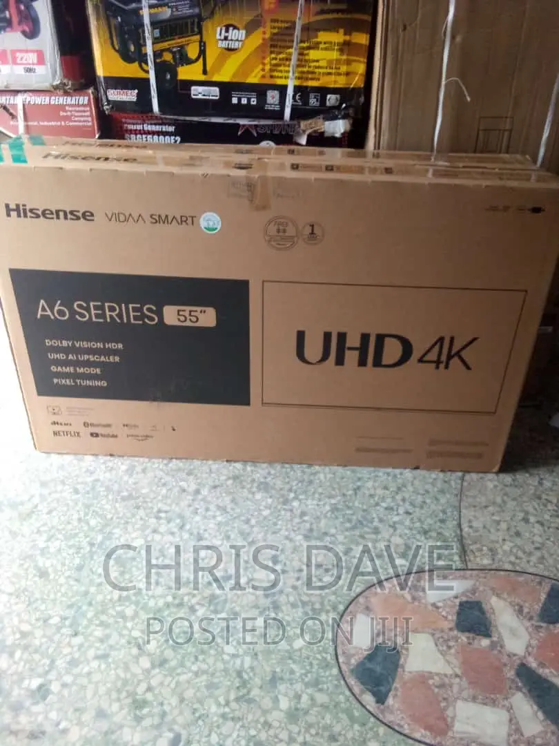Hisense Television Smart 55 in PortHarcourt Home Appliances