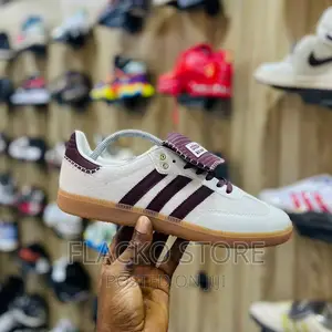 Original Adidas Samba Wales Bonner Pony Cream Sneakers