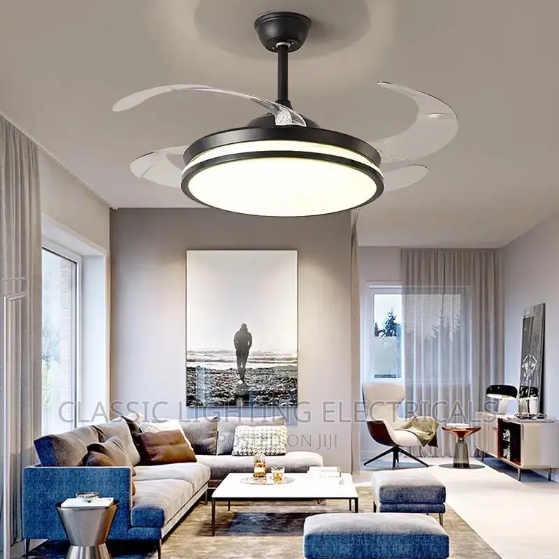 Ceiling Fan Lights Thin Invisible Restaurant Frequency Light