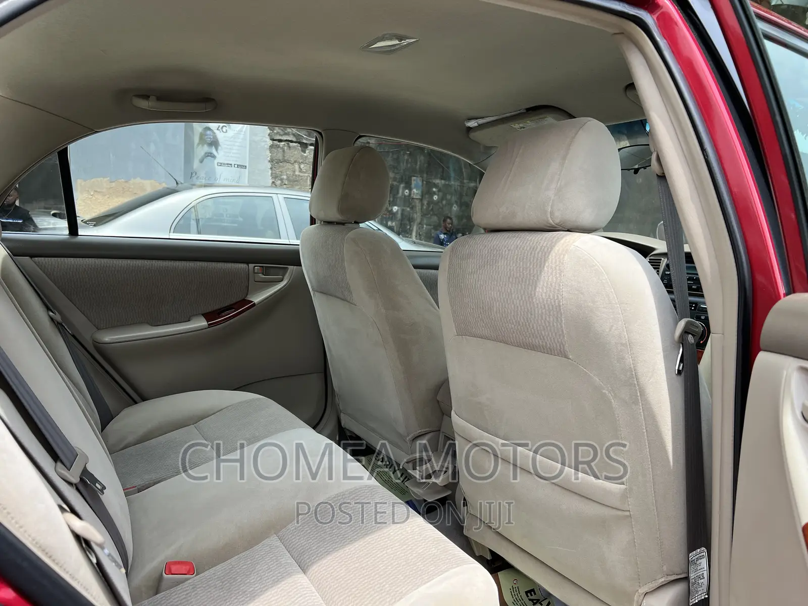 Toyota Corolla 2008 Red
