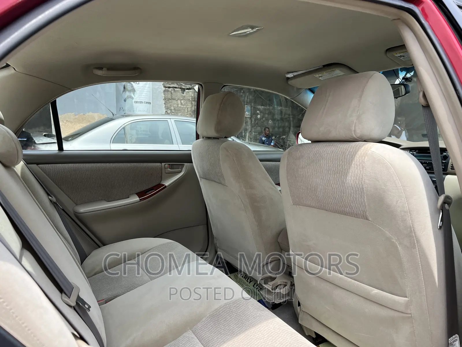 Toyota Corolla 2008 Red