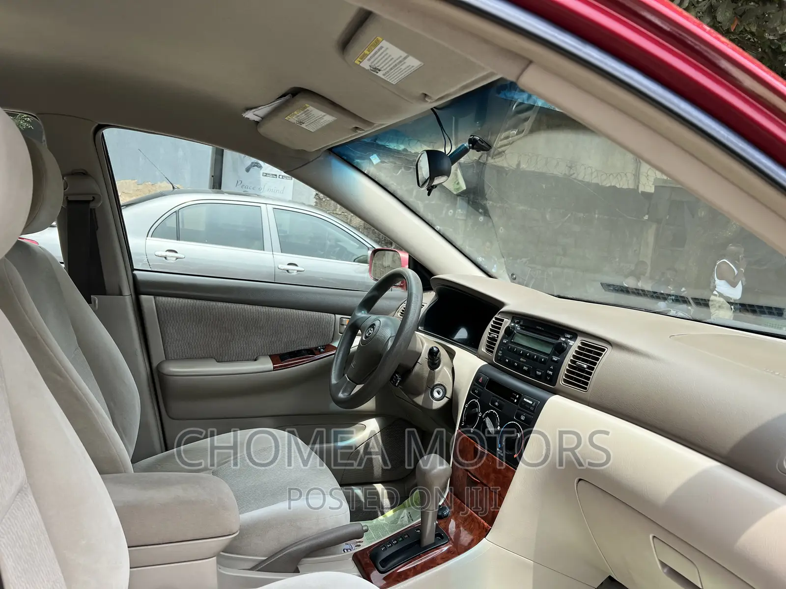 Toyota Corolla 2008 Red