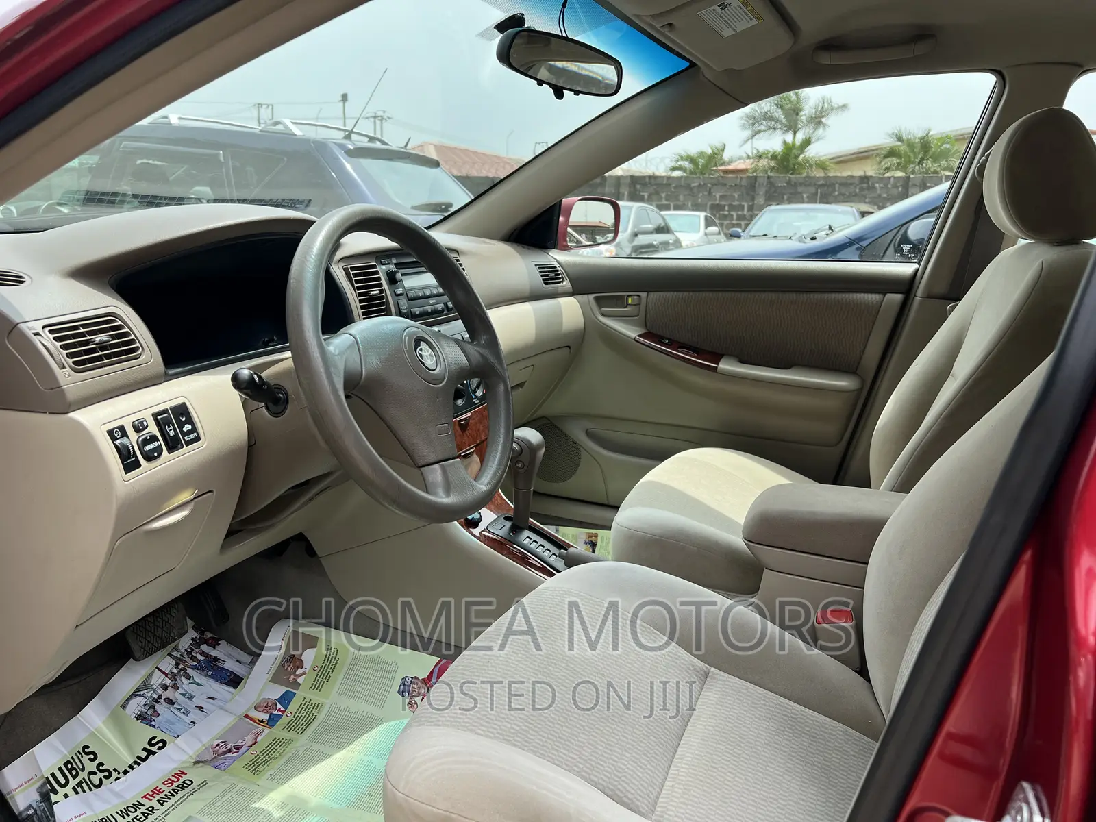 Toyota Corolla 2008 Red
