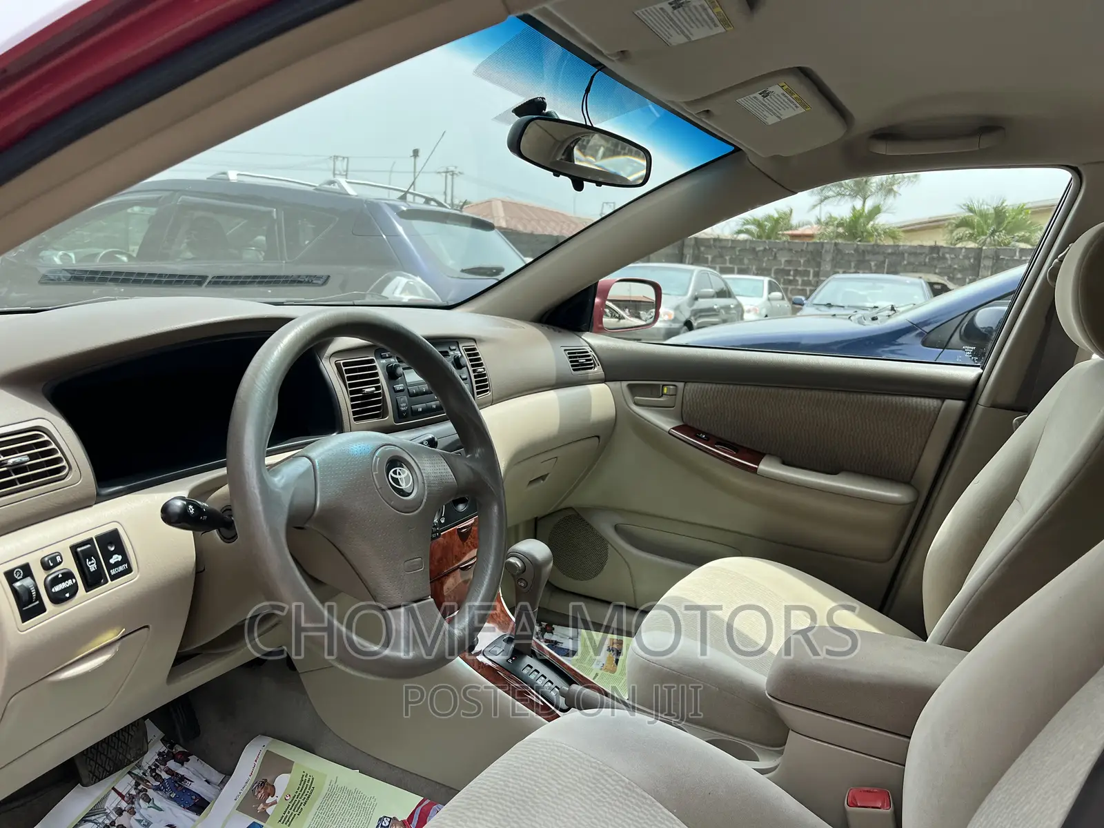 Toyota Corolla 2008 Red