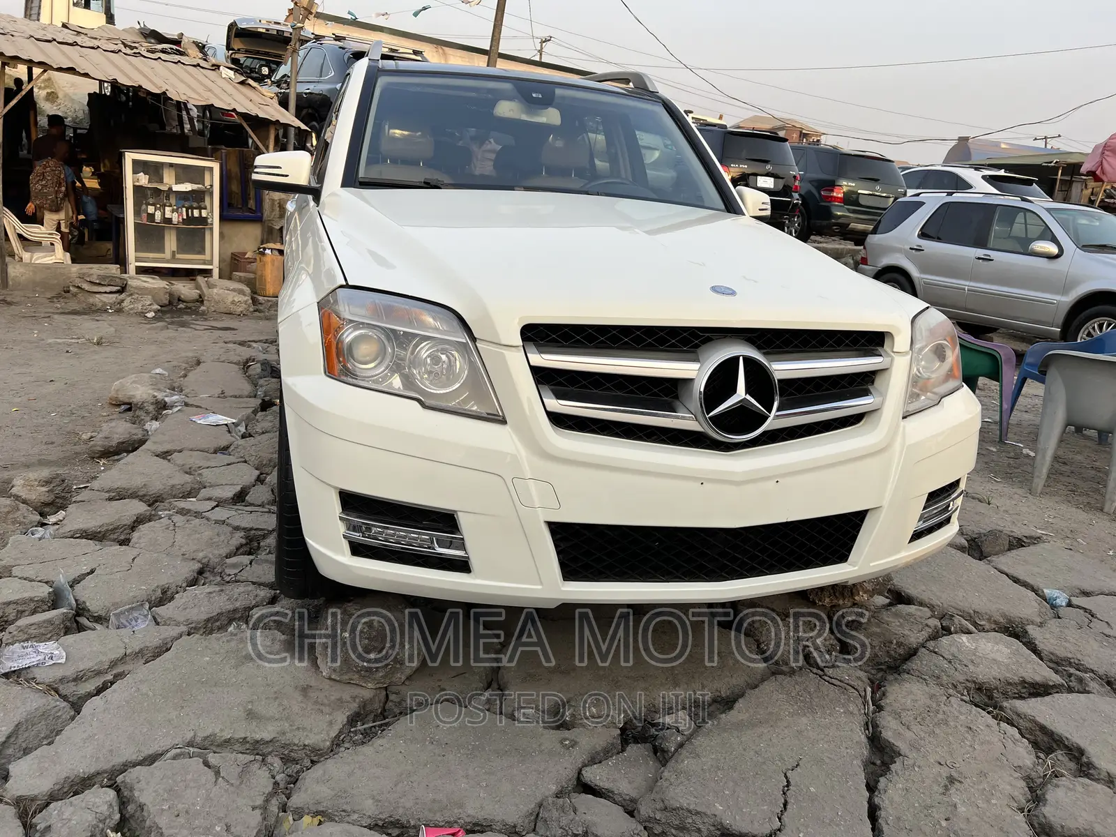 Mercedes-Benz GLK-Class 2012 Off white