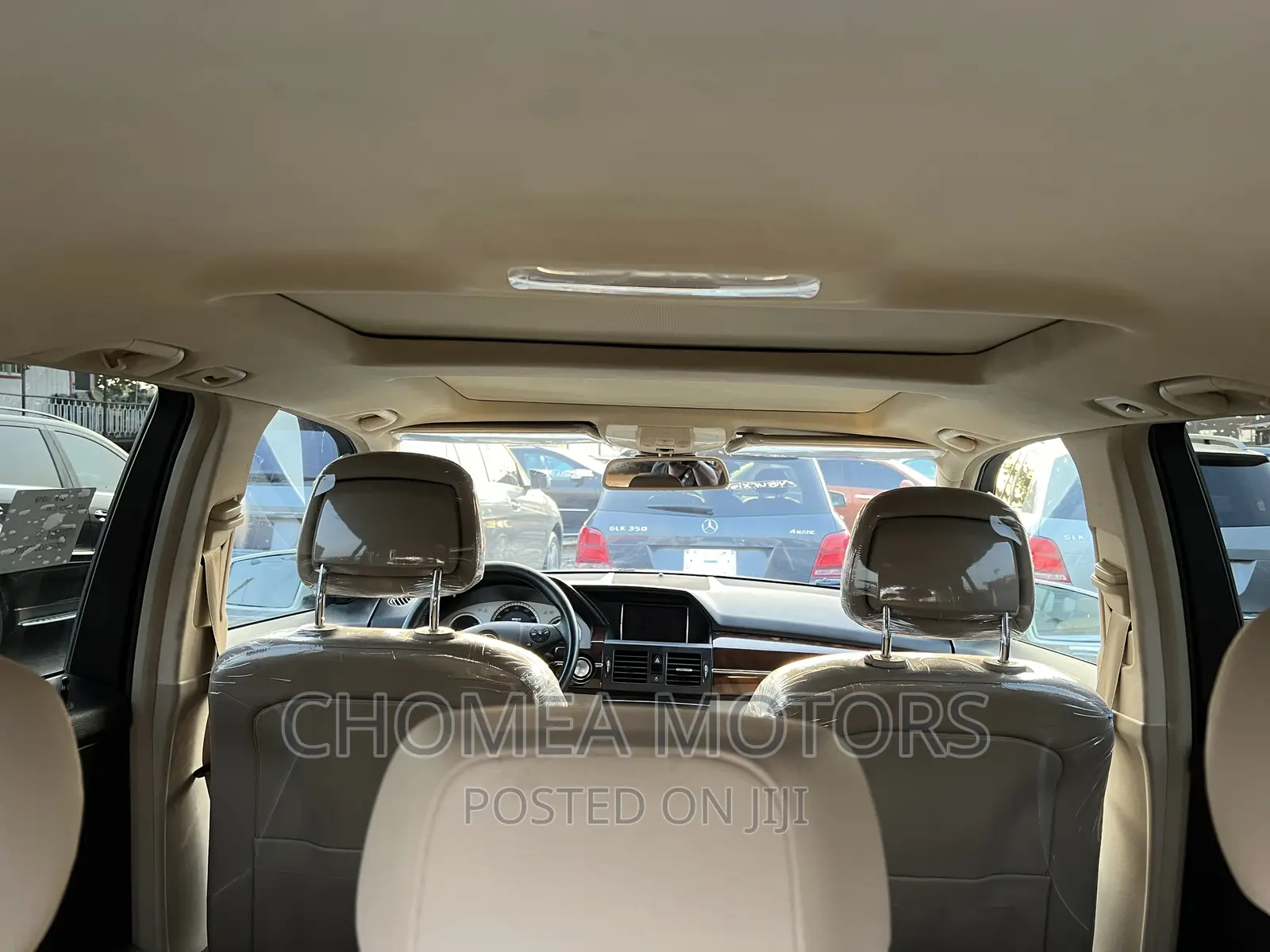 Mercedes-Benz GLK-Class 2012 Off white