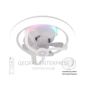 Adjustable LED Rotating Ceiling Fan