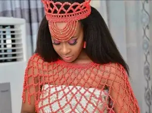 Rent Coral Bead Chest Piece