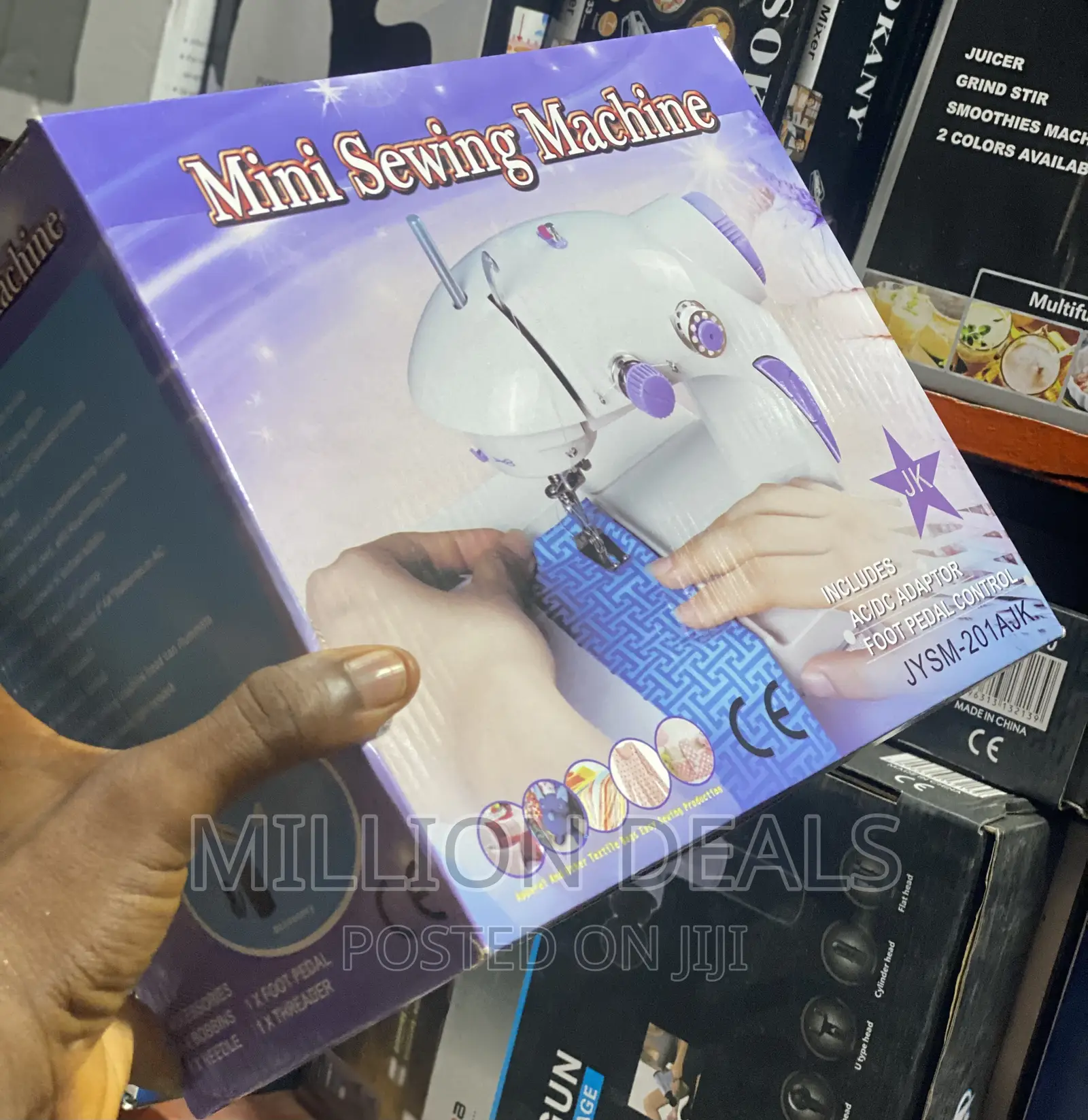 Luxury Mimi Electric/Battery Sewing Machine With Table