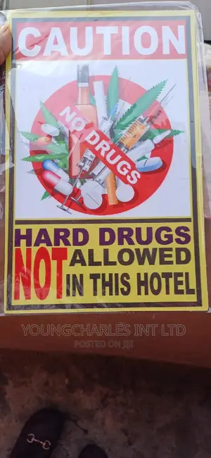 No Drug Signage