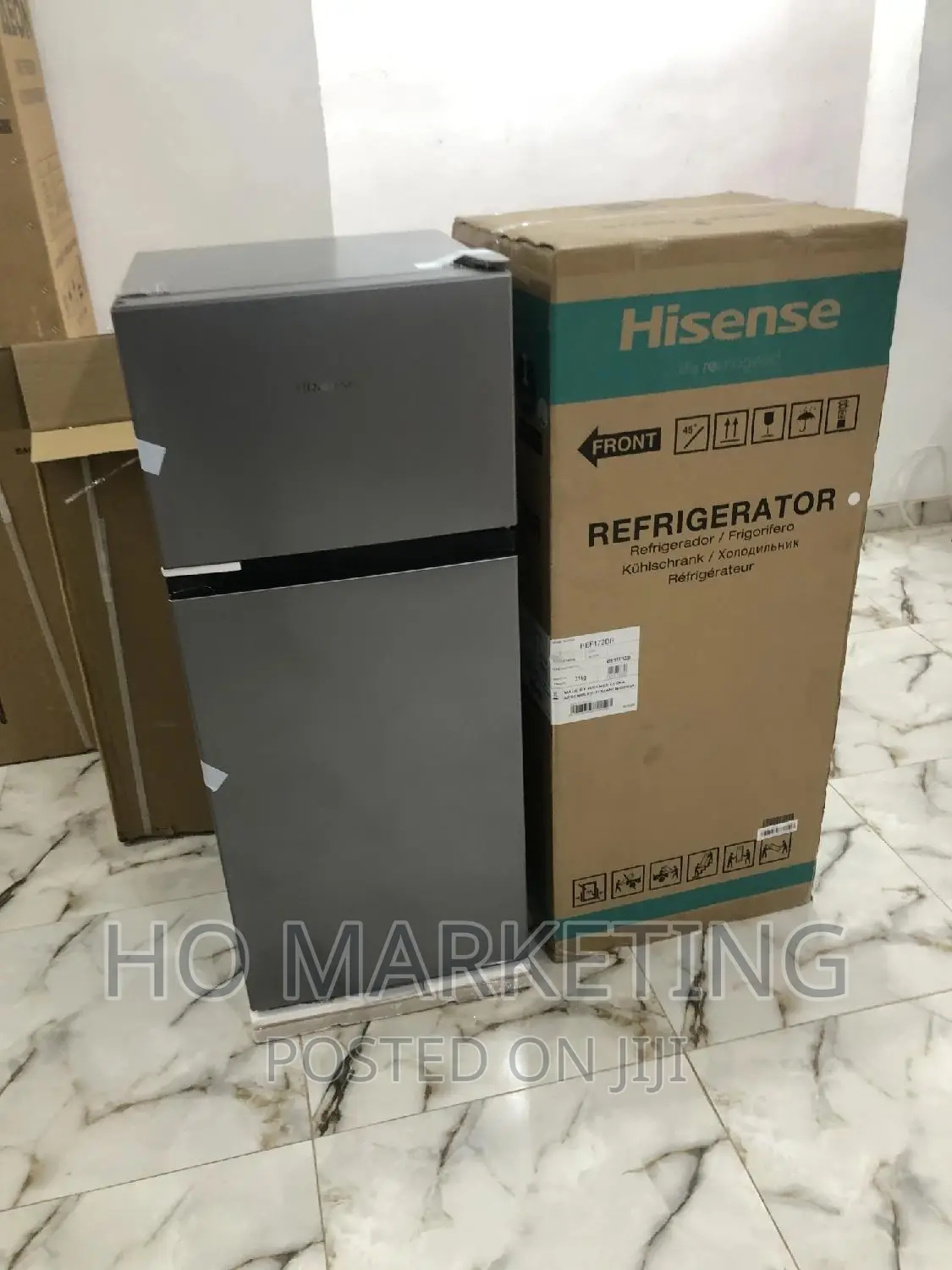 Hisense Ref 172dr Refrigerator Double Door 124 Liters