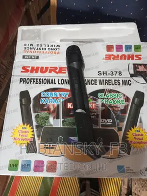 Shure Wireless Microphone Model SH-378
