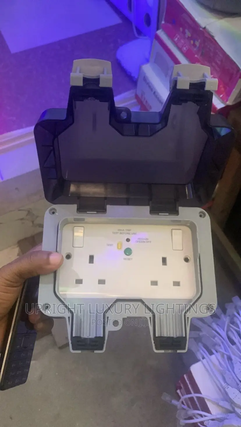 13amps Double Industrial Floor/Outdoor Socket