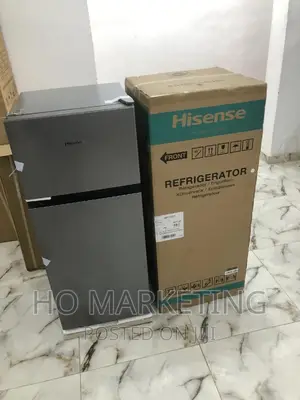 Brand New Hisense Refrigerator 124l Double Door