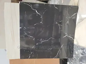 Photo - Black and White Floor Tiles 60x60