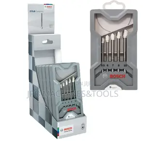 Ceramic Tile Drill Bit Set Of 4,5,6,8,10 Original Bosch