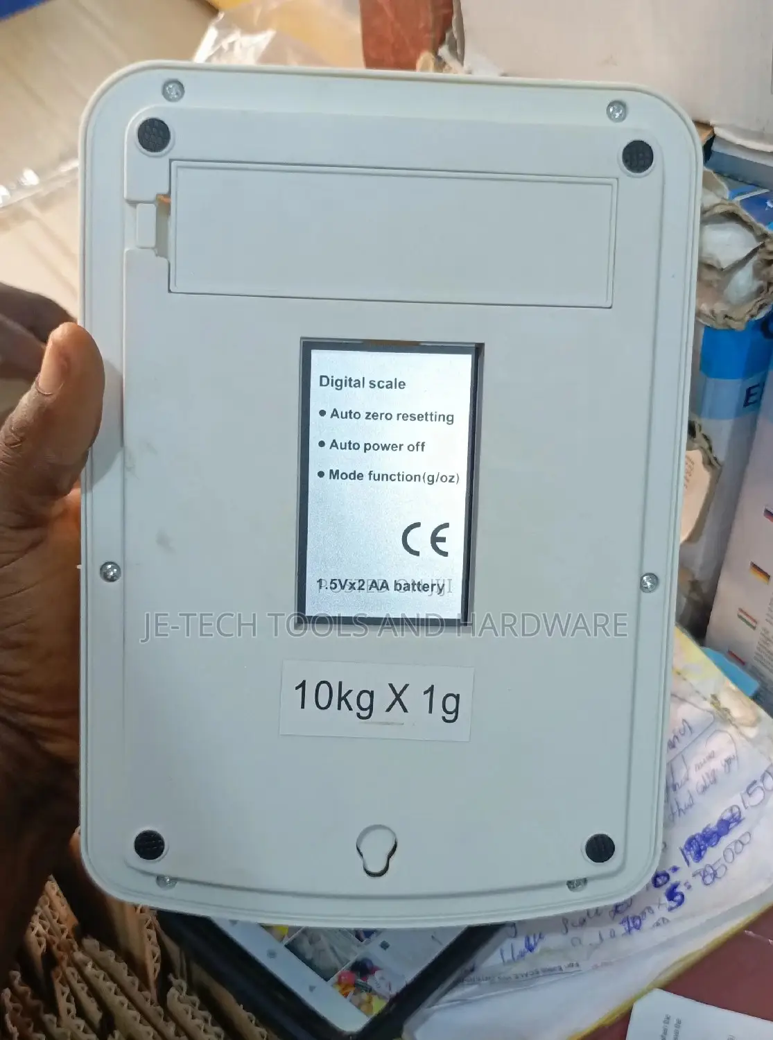 Digital Scale - 10kg (White)