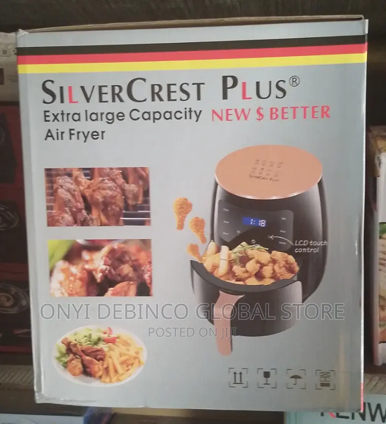 Silver Crest 8L Plus Extra Large Capacity Digital Airfryer