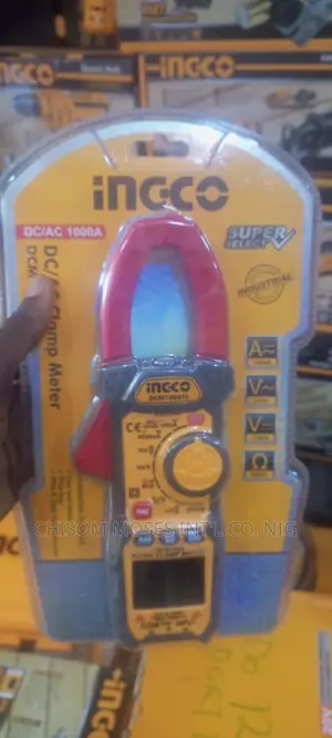INGCO 1000A Digital AC/DC Clamp Meter AC/DC Current to 1000A