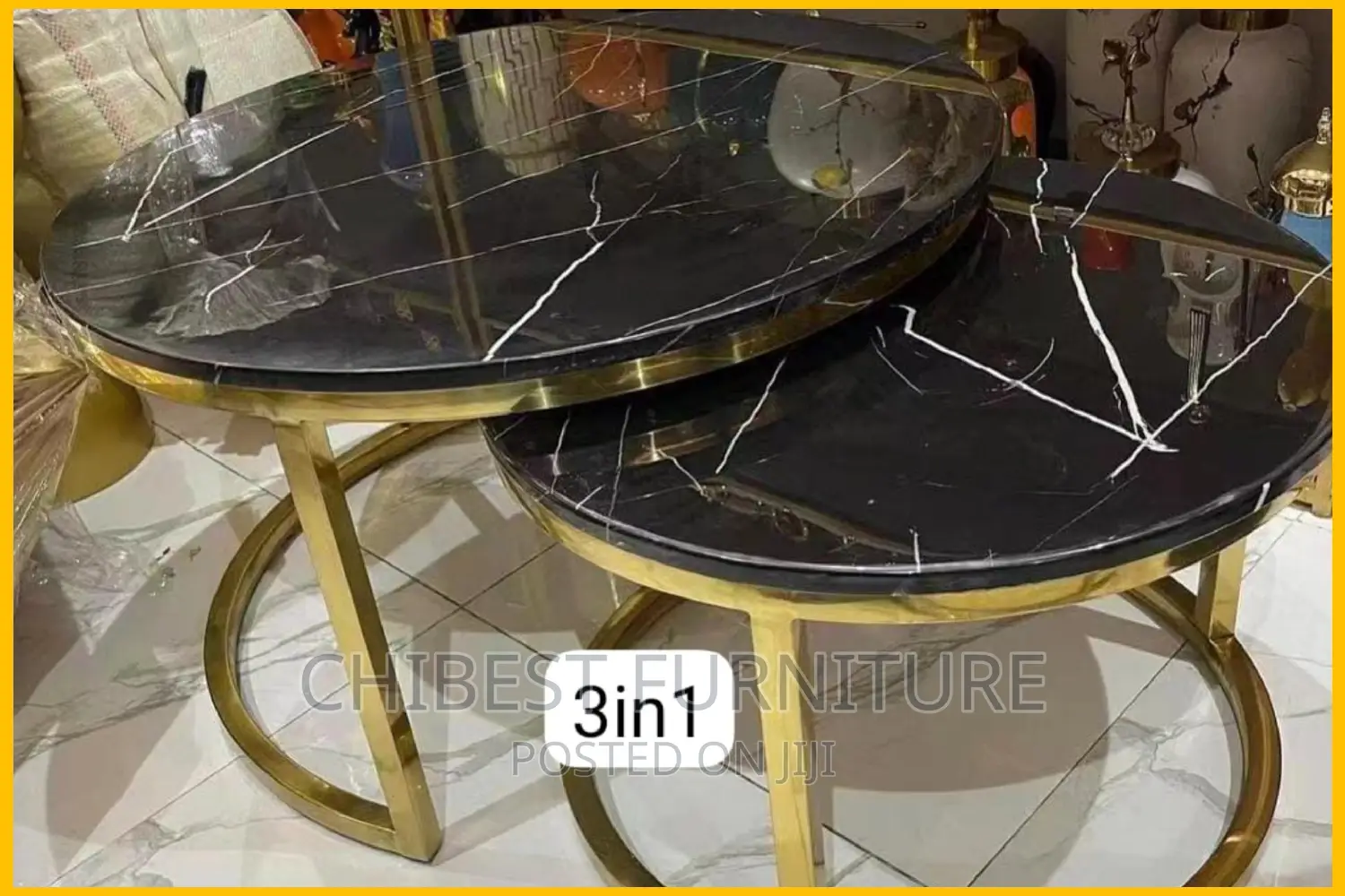 Standard Center Table With Side Stools