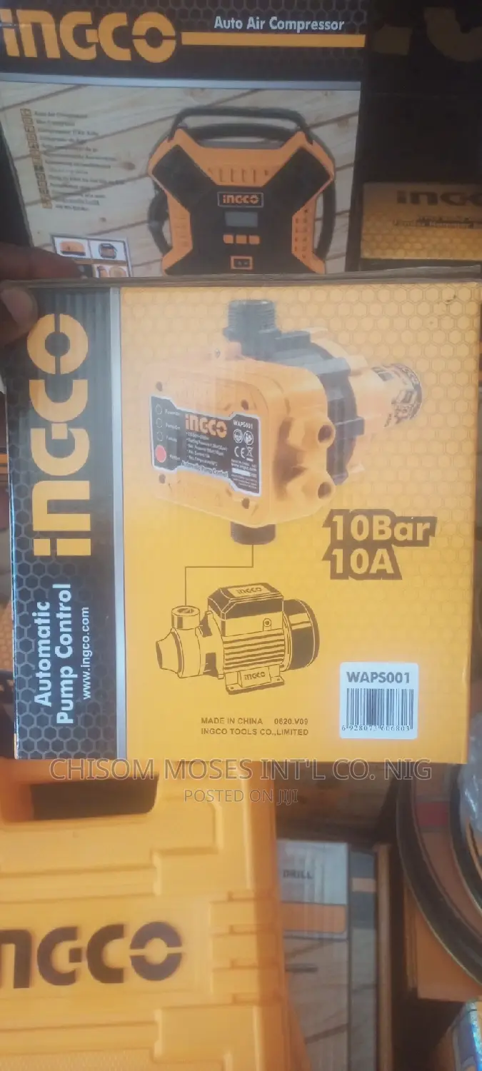 INGCO Automatic Switch Water Pump Control 10bar 10A