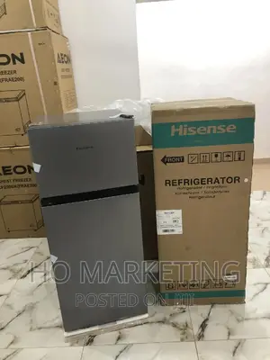 Low Noise Hisense 124l Top Freezer Refrigerator
