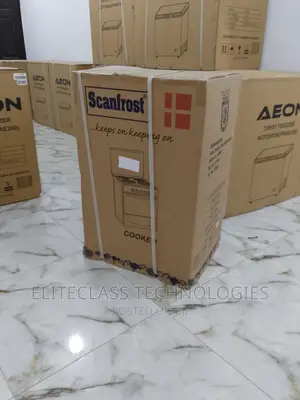 Scanfrost Durable 4 Burner Gas Cooker CK 5400