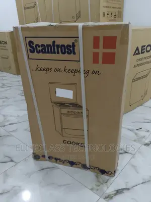 Scanfrost 4 Burner Gas Cooker (CK 5400)