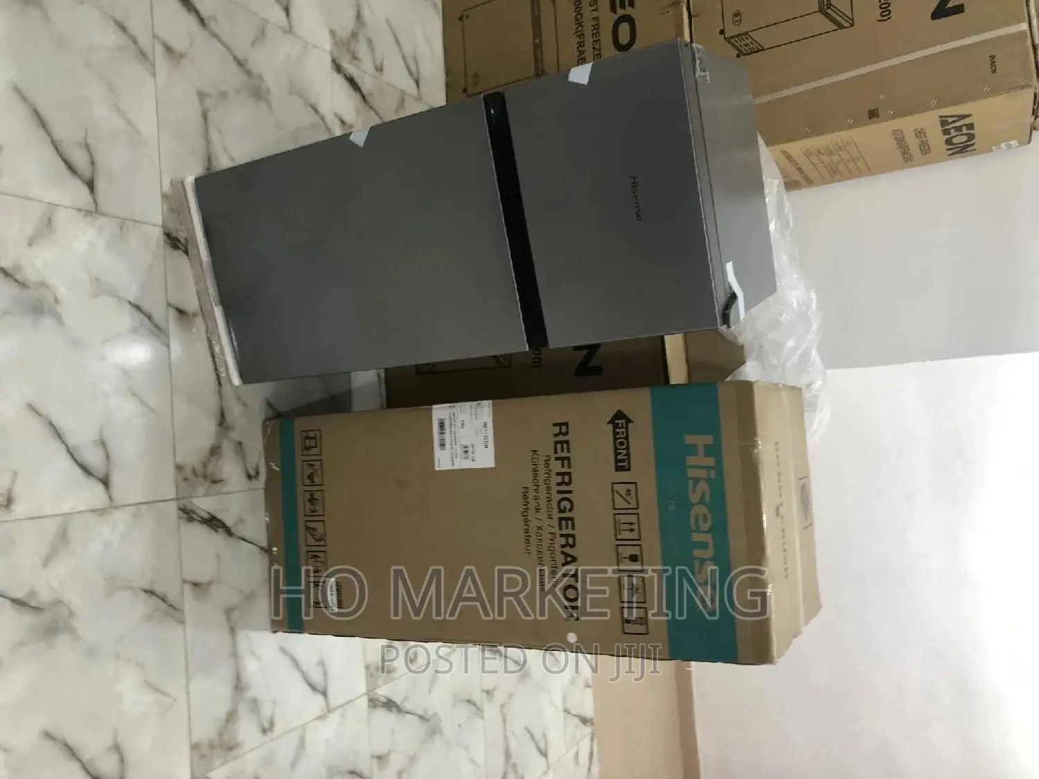 HISENSE Double Door Refrigerator 124 Liters Top Freezer