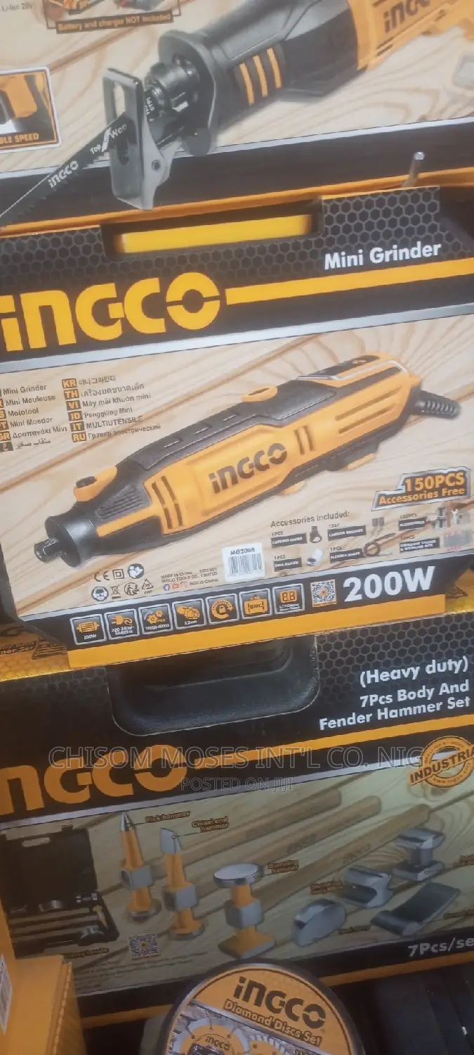 INGCO Mini Die Grinder 200W