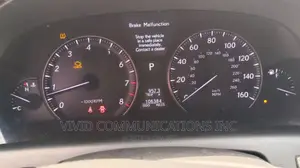 Lexus LS 460 L RWD 2008 Red