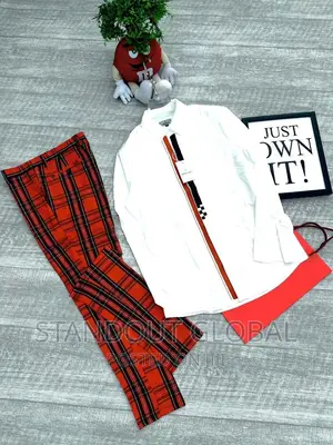 Top-Class Versace Pants and Shirt