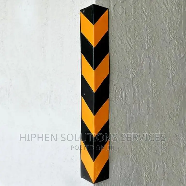 Yellow & Black Pillar Corner Guard 10 Mm