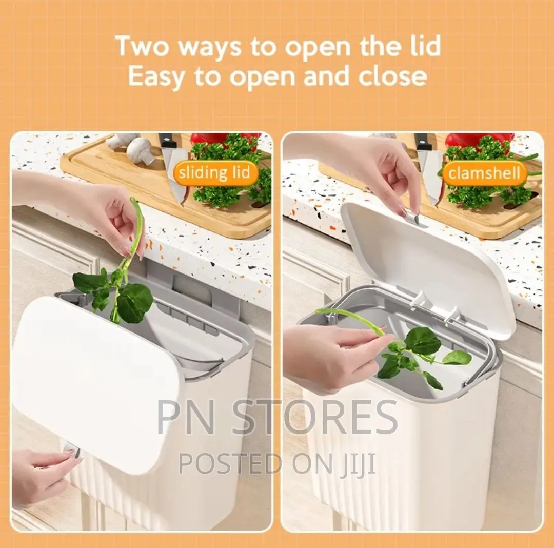 Sliding Wall Mounted Garbage Waste Bin