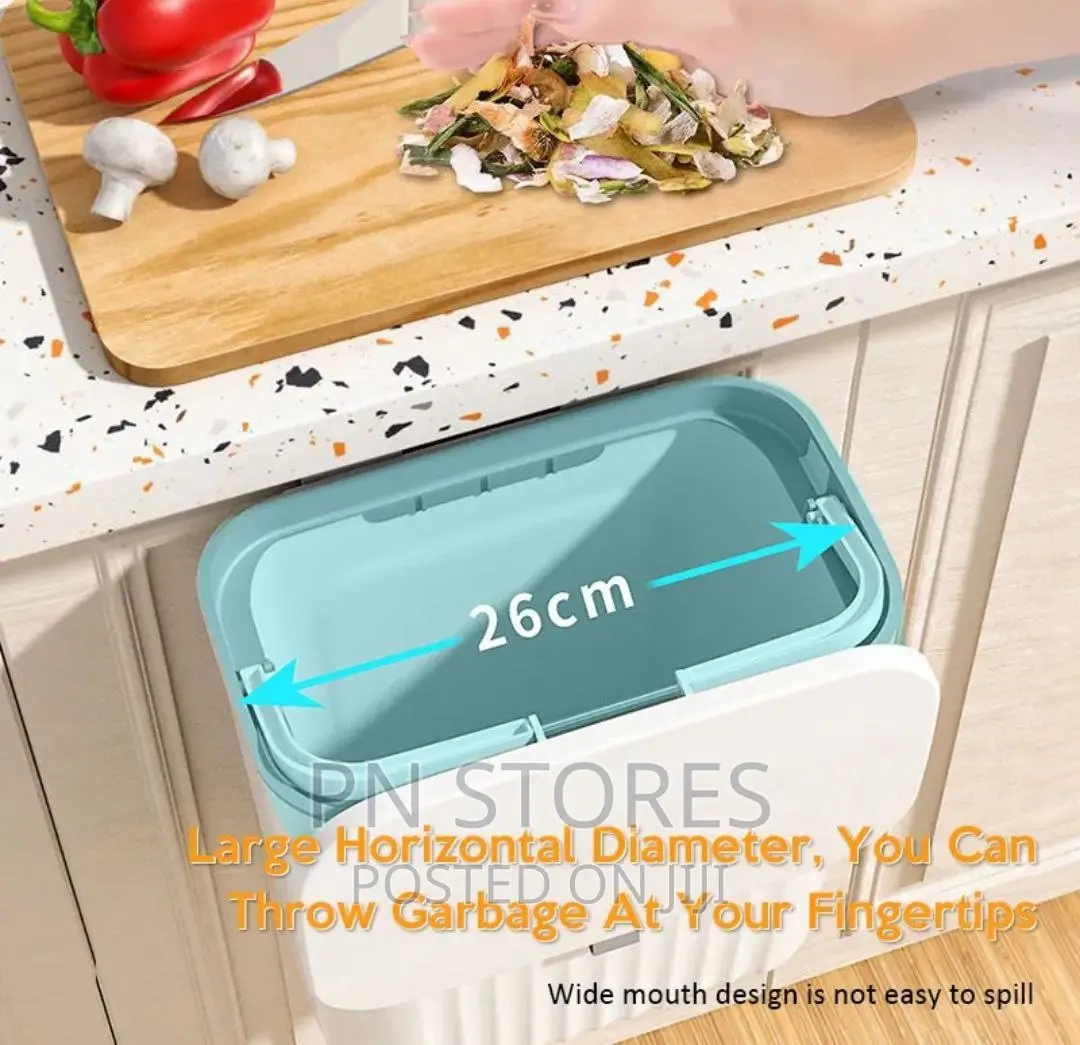 Sliding Wall Mounted Garbage Waste Bin