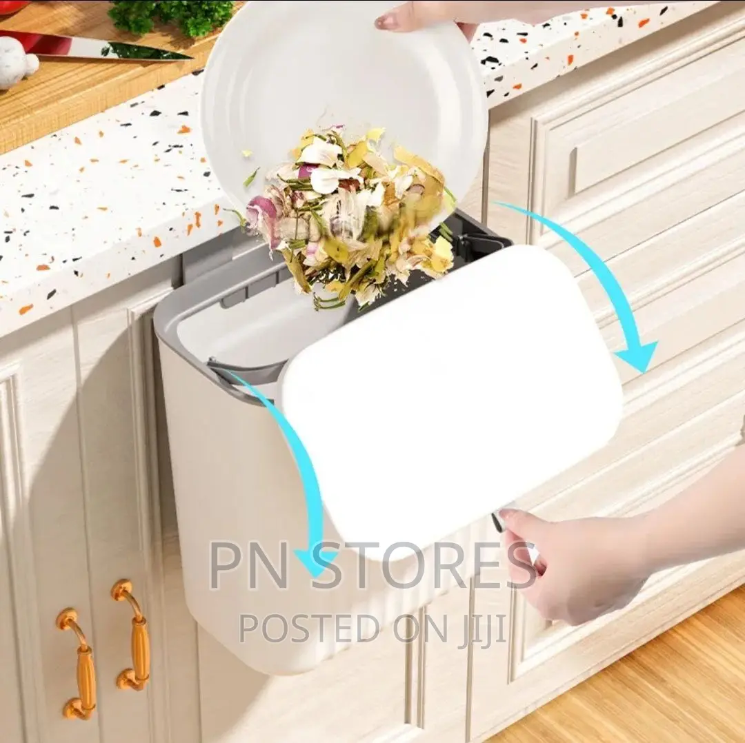 Sliding Wall Mounted Garbage Waste Bin