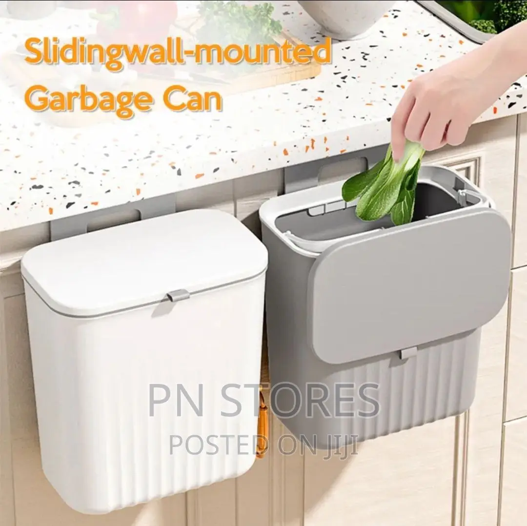 Sliding Wall Mounted Garbage Waste Bin