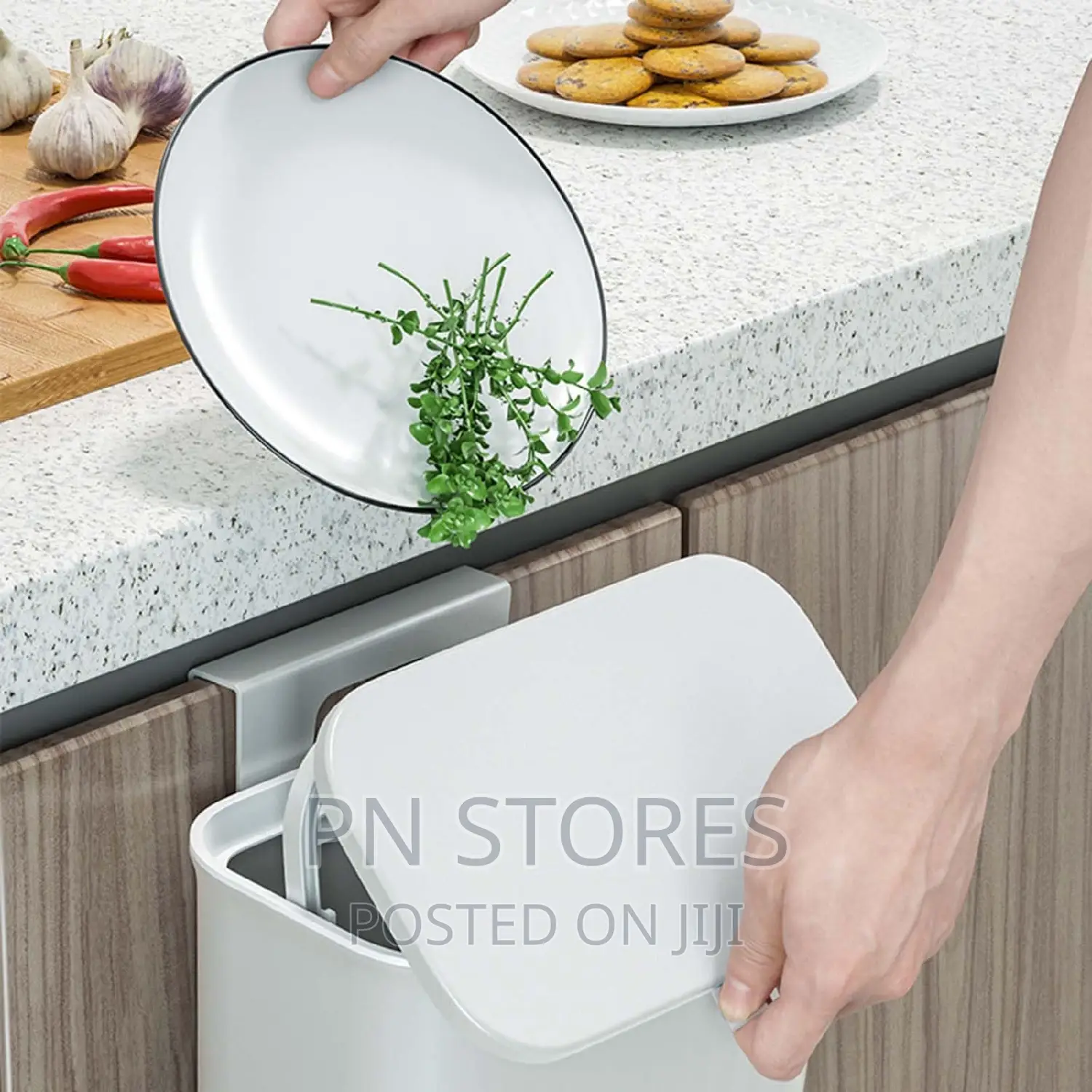 Sliding Wall Mounted Garbage Waste Bin