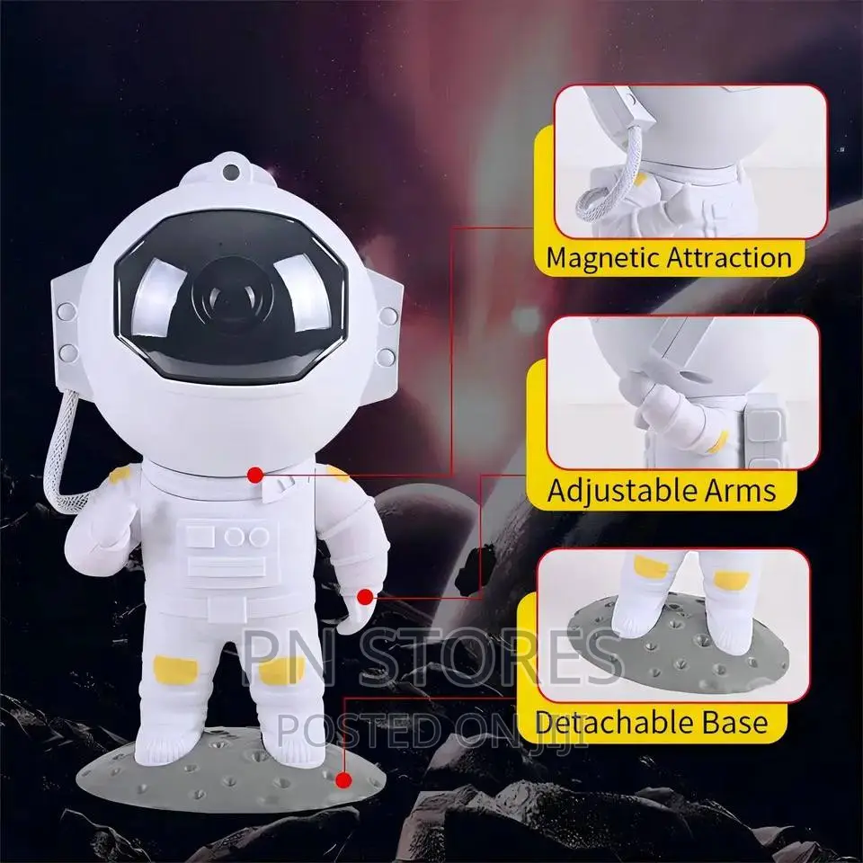 Astronaut Galaxy Projector Light Remote