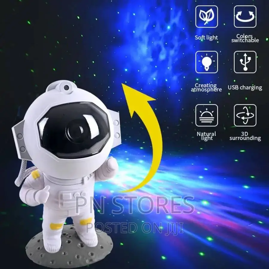 Astronaut Galaxy Projector Light Remote