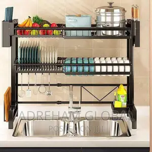 Over Sink 2 Layer Dish Drainer,Big Size.